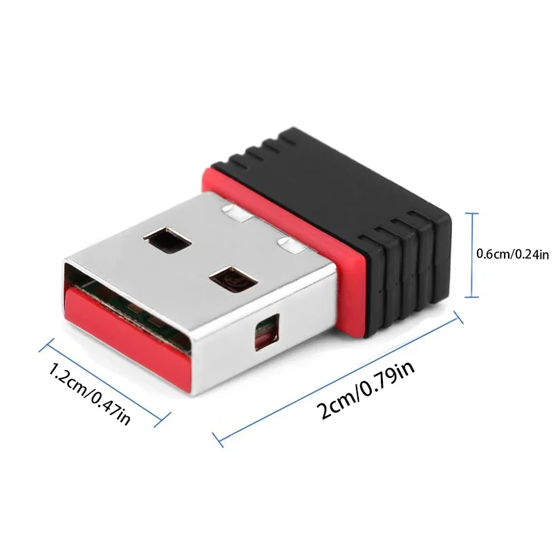 WIFI 6 Network Signal Reception Mini Driver-free Wi-Fi Adapter for PC Deskop Computer 2.4G Network Card USB Plug and Play