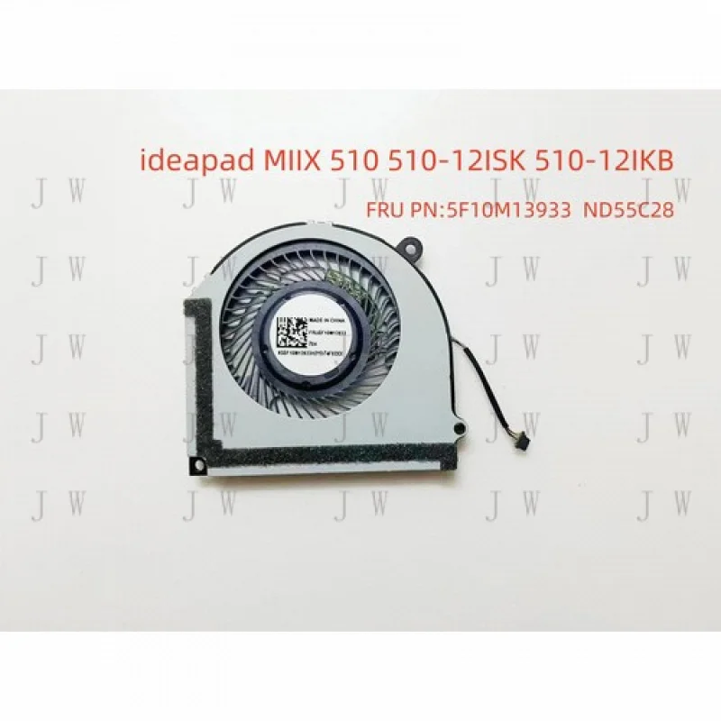

DDZ CPU Cooling Cooler Fan For Lenovo miix 510-12IKB Miix 510-12ISK
