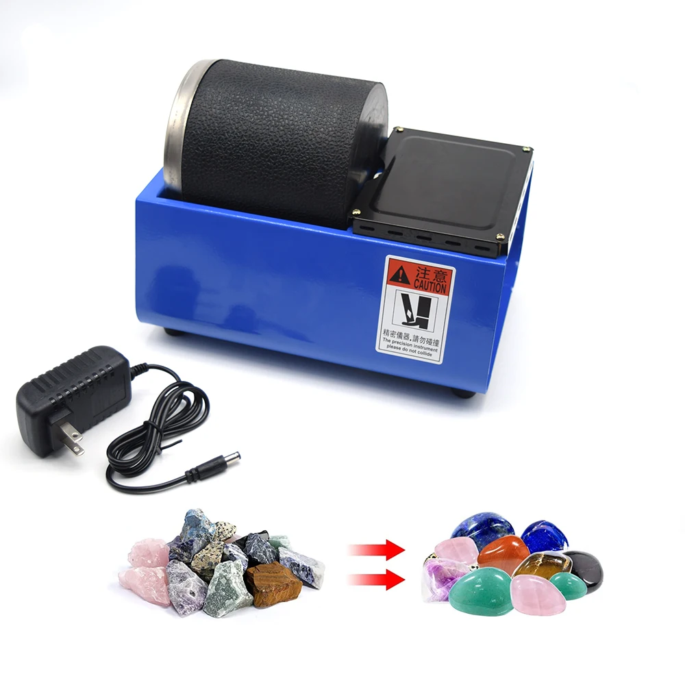 

110-240V Jewelry Making Tools Equipment Rotary Rock Tumbler Mini Rotary Tumbler