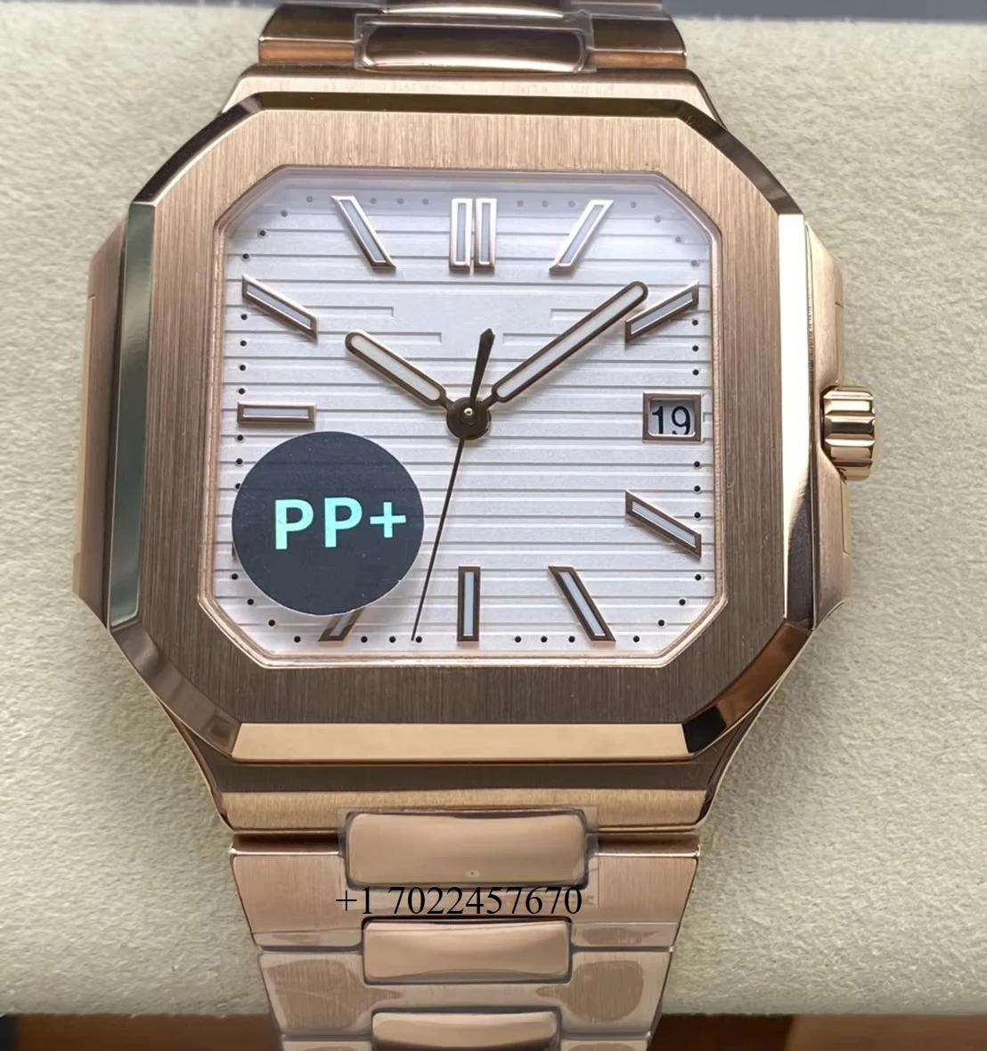 

Luxury Men's Watch Custom Multi-function Calendar Watch Sapphire Glass Designer Style LOGO Engraving Wholesale