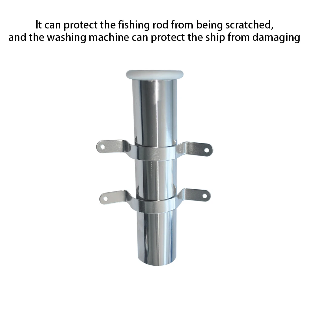 Boat Fishing Rod Holder Outdoor Pole Rack Storage Tube Display Hands-free Bracket Organizer Professional Protector