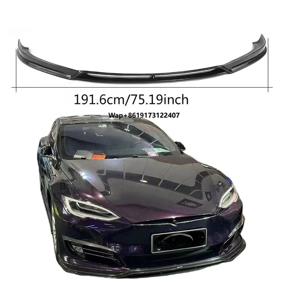 

Suitable for S-type Dry Carbon Fiber Automotive Components Front Bumper Front Lip