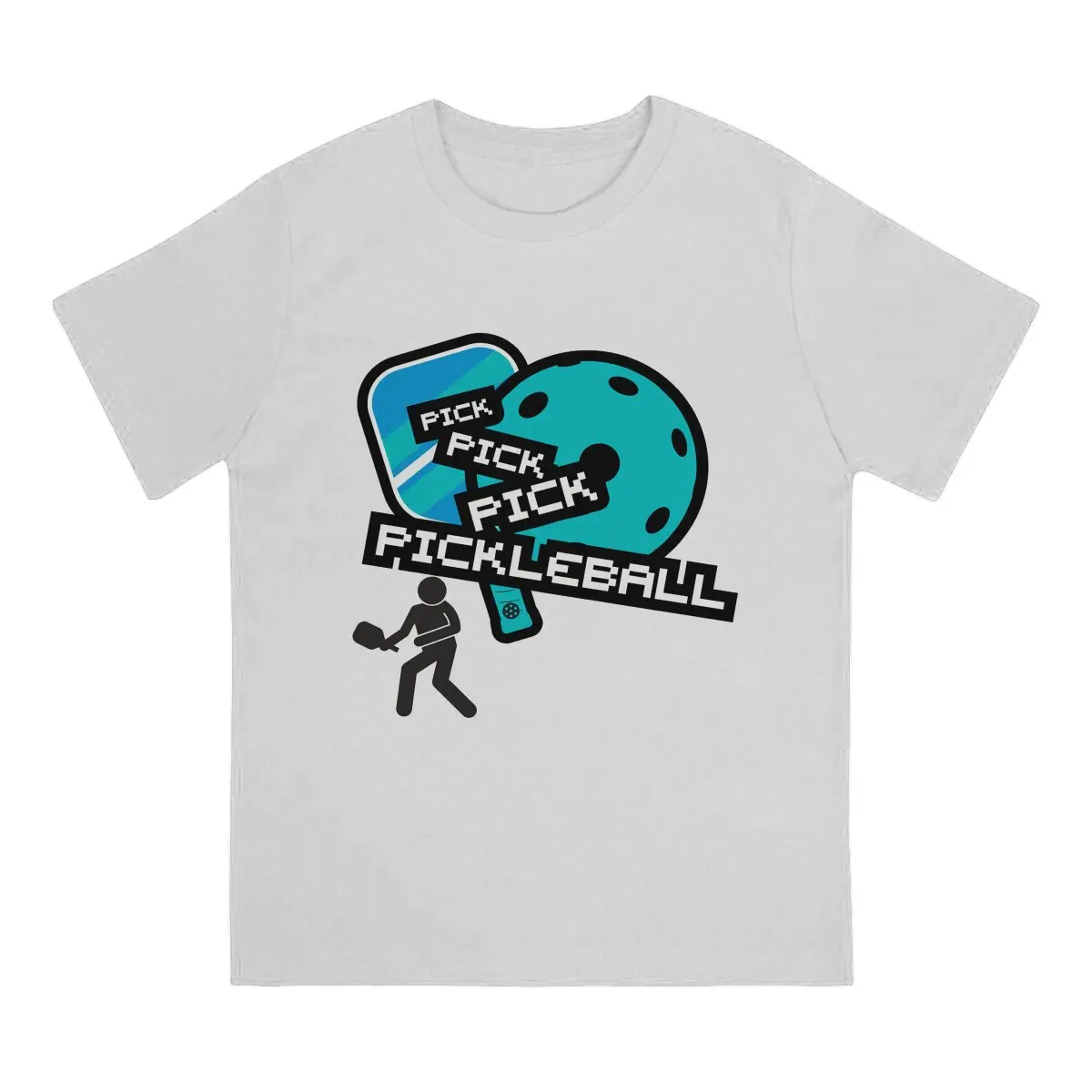 Funny Pickleball Dink Responsibly T Shirt Grunge O-Neck TShirt Harajuku Short Sleeve Polyester