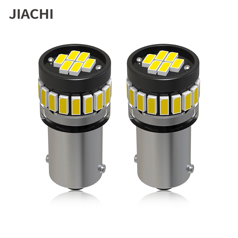 JIACHI 100 шт. BA9S T4W светодиодный светильник для салона автомобиля H6W T11 W6W автоаксессуары 3014Chip 24LED боковой фонарь белый оптовая продажа DC12-24V