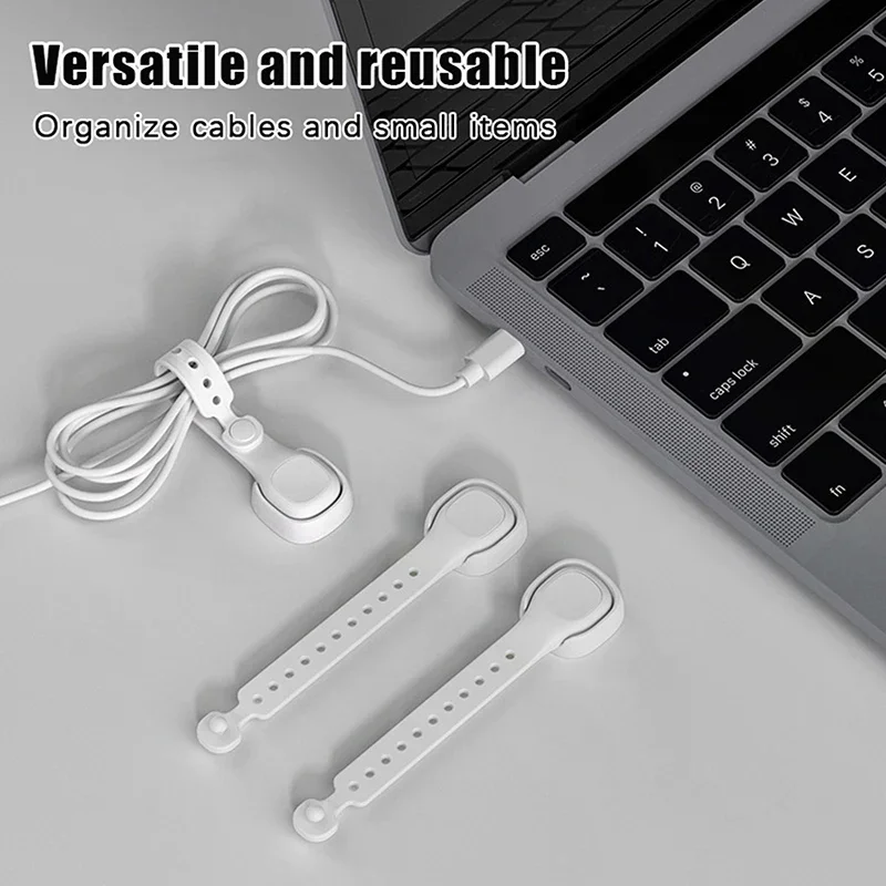 

1 шт. магнитные стяжки для прокладки кабелей, органайзер для проводов, держатель кабеля, регулируемый органайзер для шнура, ремни для управления столом для дома