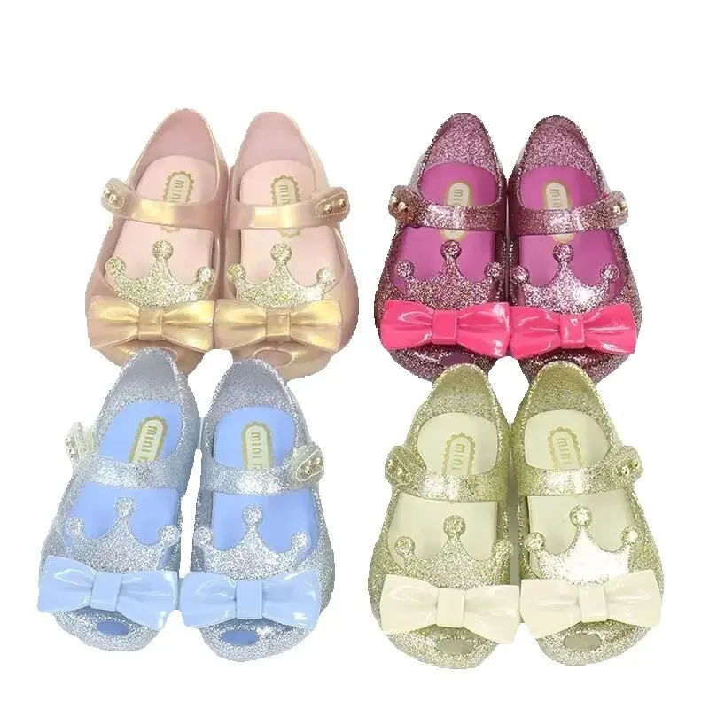 

НОВЫЕ милые сандалии принцессы для девочек, нескользящая спортивная обувь с мягкой подошвой для девочки, подарок