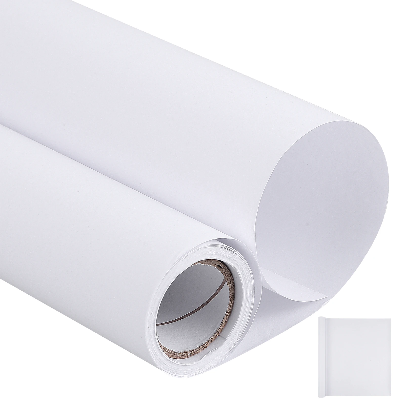 

1pcs Drawing Paper Scroll Poster White Tracing Kraft Long Painting Blank Sketch Paper Recycled Watercolor