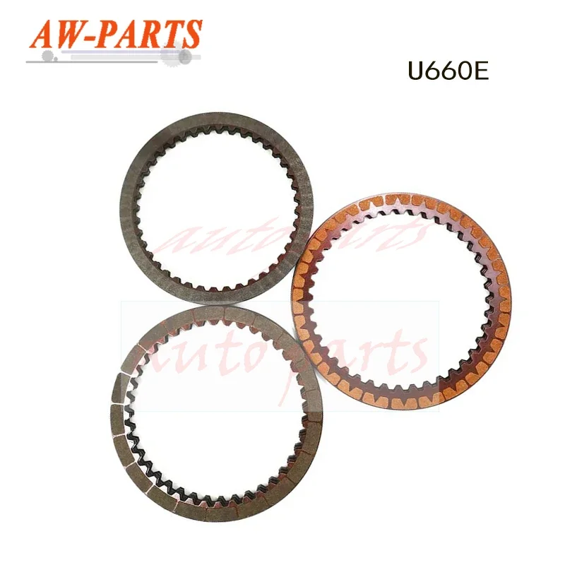 Auto Parts U660 U660E Transmission Clutch Discs Repair Kit For TOYOTA 6 Speed Friction Plates Car Accessories