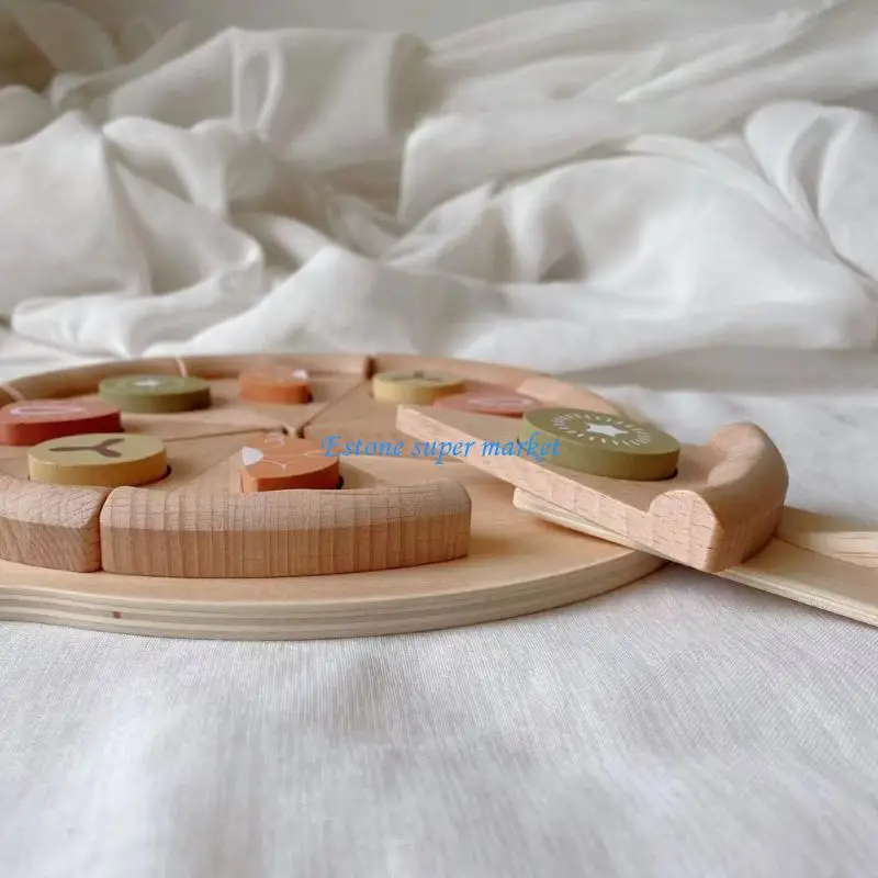 090B Giocattolo in legno per tagliare Fai finta giocare a giochi ruolo per giochi attività per bambini