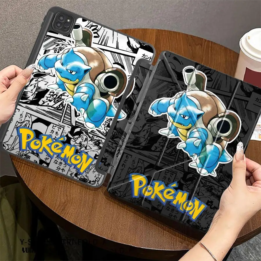 Tablet Case For iPad Pro 11th 10th 9th 8th 7th 12.9inch Pro 2025 Mini 6 7 Air 4 5 M3 M2 1 2 M4 11inch Holder Cover Pokemon