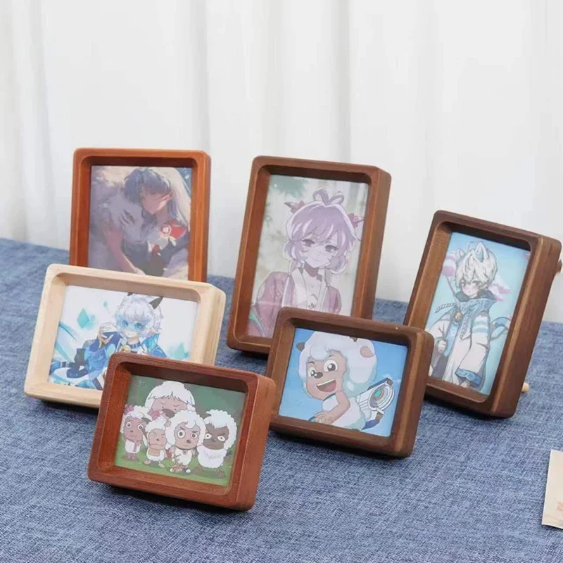 Black Walnut Solid Wood Photo Frame - Multi-Sized Picture Frame for Home Decoration - Elegant Tabletop Display Frame