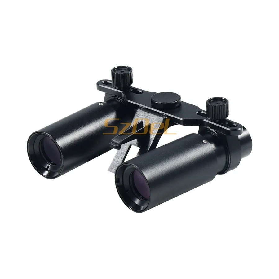 Dental Loupes with Clear Imaging and Pupillary Distance Adjustment, Only with Our Dual Light Series, Available in 4.0X/5.0X/6.0X