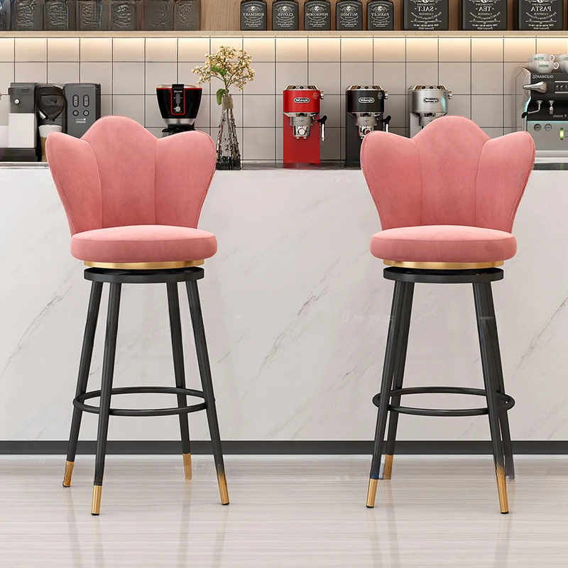 

High Kitchen Stools Adjustable Bar Chair Manicure Chaise Armchair Furniture Shop Ergonomic Luxury Poltrona Poltrona Chairs Home