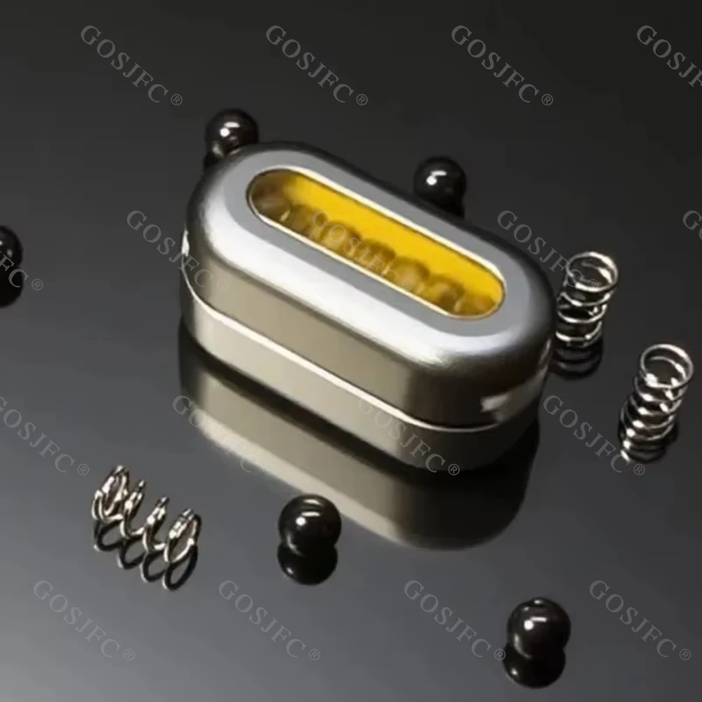 ZZ EDC Bean Z Super Mini Fidget слайдер ожерелье металлическая игрушка для снятия стресса игрушки для взрослых