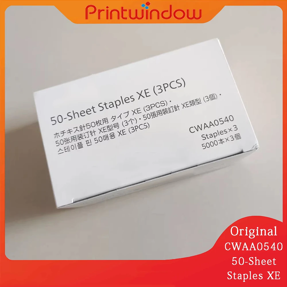 Original CWAA0540 50-Sheet Staples XE for Xerox FUJIFILM 1box 3PCS 5000*3