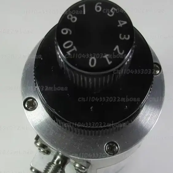 50DR-055 DC-2GHz 0-30dB 1dB Stepping 2W SMA RF Adjustable Stepping Attenuator for RF Engineering Disassembling Parts