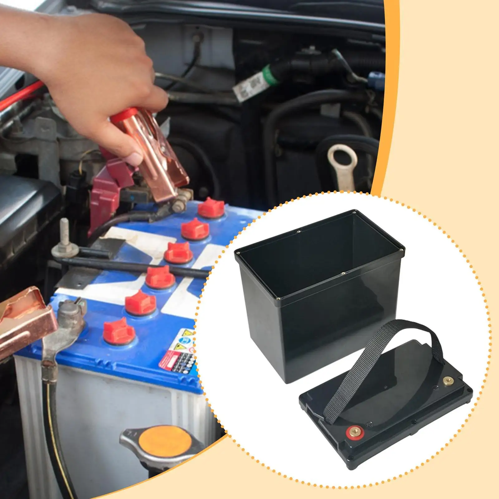 

Высокопроизводительный аккумуляторный ящик, простая в установке замена для морской лодки на открытом воздухе