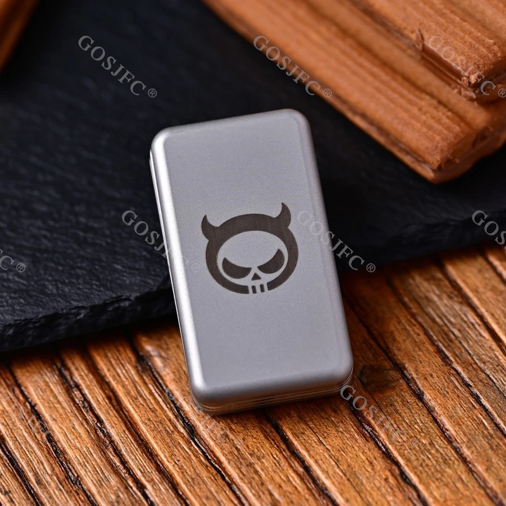 MCZHI EDC machines aimant Fidget curseur en acier inoxydable soulagement du Stress jouet Fidget jouets pour adultes