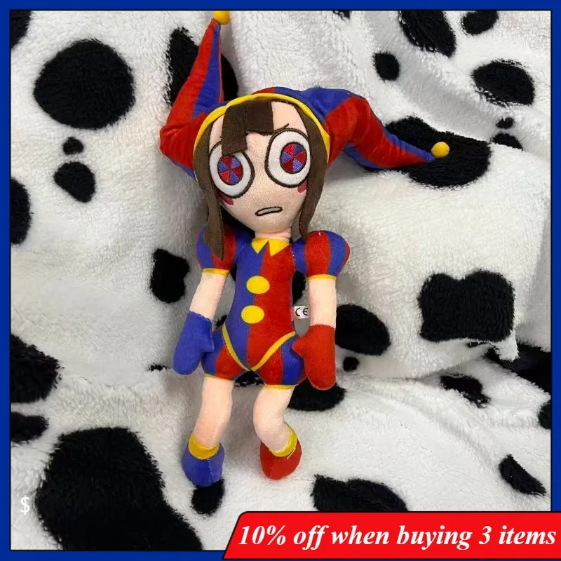 

30-сантиметровая аниме-фигурка Помни: милый забавный клоун, кукла-помни, коллекционная игрушка, украшение, подарок, цирковая тематика