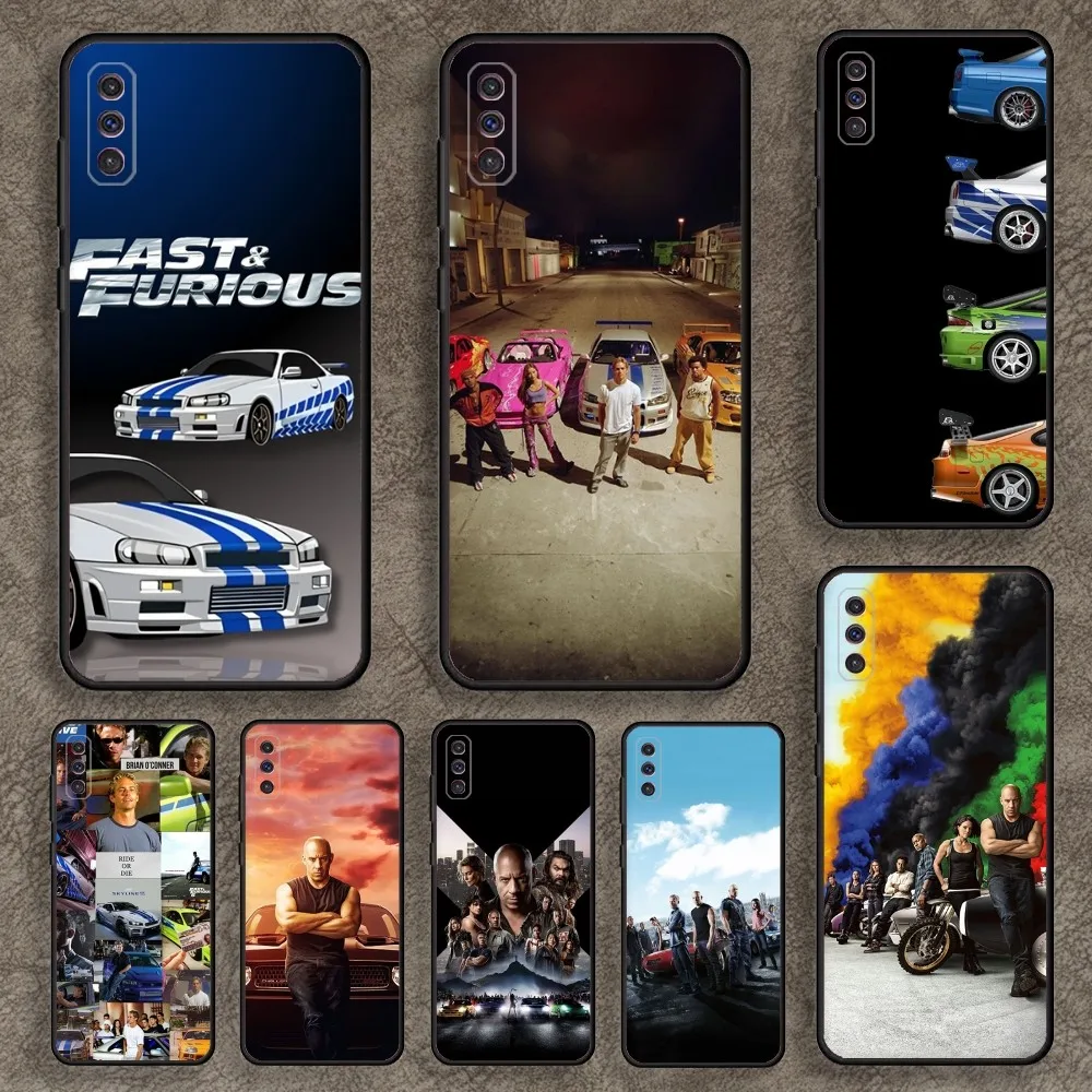 

Fast Furious Phone Case for SamsungA 91,80,73,72,71,70,53,52,51,42,41,40,32,31,30,22,21,20,13 S 4G 5G Soft Black Case