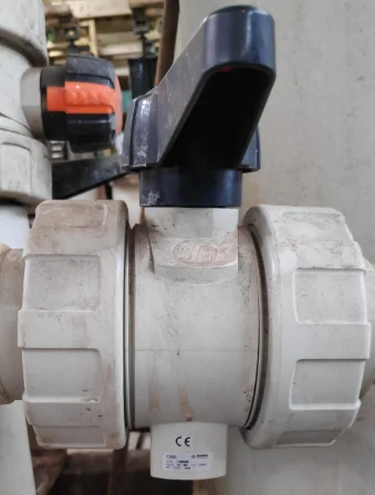 

1pc Stubbe C200 DN50/PN10 PP-PTFE-FPT ball valve