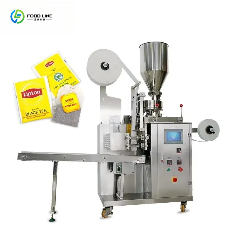 Customized Tea Packaging Machine Multi Purpose Pillow Bag Packager For Granule And Powder Materials Sealing
