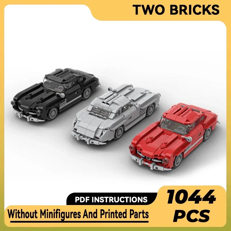 Moc Building Bricks City Supercar Model Speed Champion 300 SL Technology Modular Block Gifts Toys For Children DIY Sets Assembly