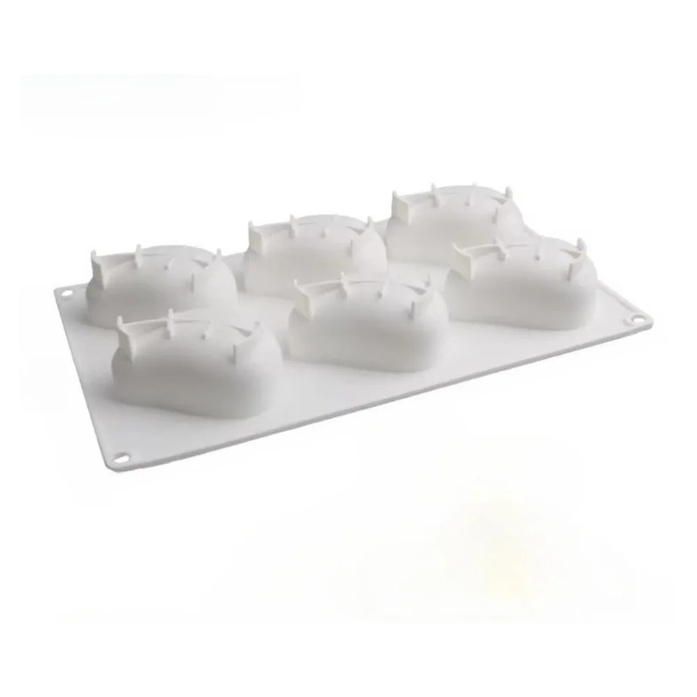 

1Pc Cake Molds Baking Dessert Jelly Ice Cream Party Pastry 3D Mango Shapes Silicone Mold Kitchen Food Grade Dessert Baking Tools