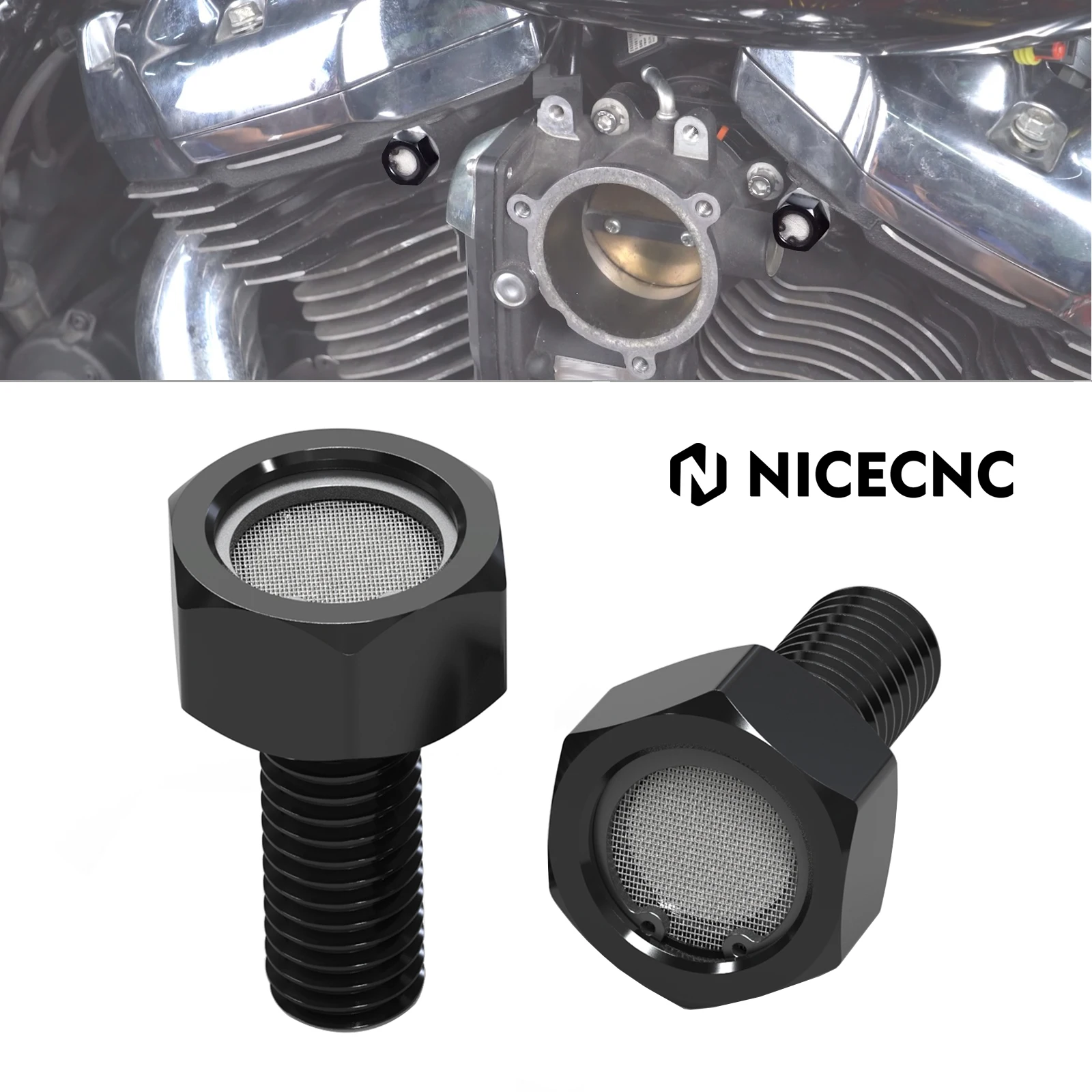 

For 1994-2023 Harley Road King FLHR Air Filter Cleaner Breather Bolts for Harley Road King Special 17-23 Road King Classic 07-20