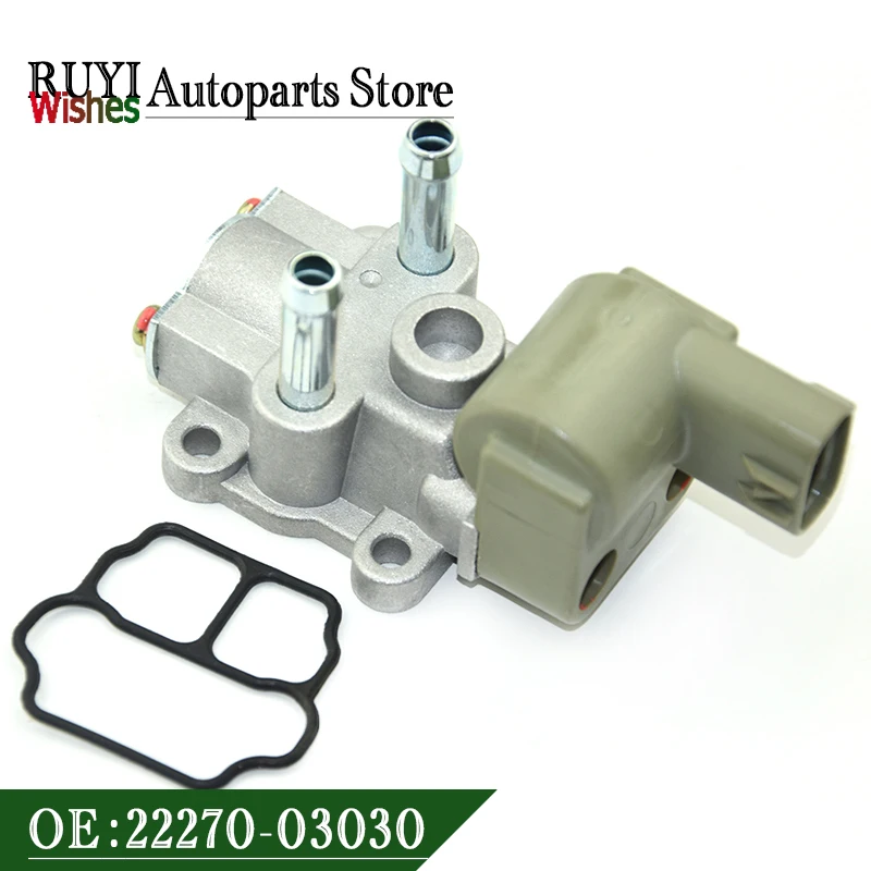 New 22270-03030 2227003030 Idle Air Control Valve For Toyota Camry 00-96 Solara 2000 4Cyl 2.2L 22270-74340 2227074340