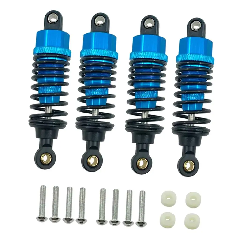 Kit de Actualización de Amortiguadores de Aleación de Aluminio para Autos RC a Escala 1/10 TT-02 TA05 TL-01 DIY Road Drift