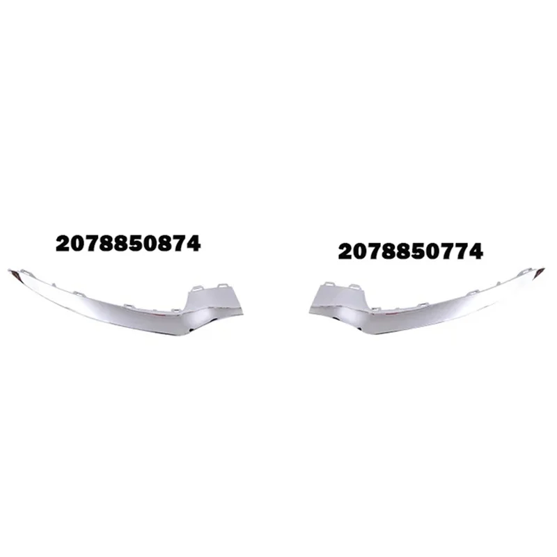 【BABY】Front Bumper Wheel Strip Trim Cover Parts A2078850774 A2078850874 For Mercedes Benz W207 E-Class Two-Door Coupe