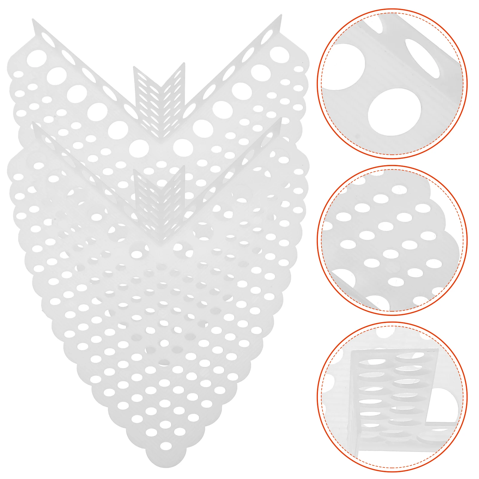 

5pcs Anti Cracking Corner Protector for Gypsum Board Durable Wall Edges Guard Household Tools Safeguarding Impact DAMAGE