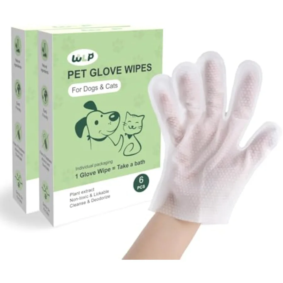 

Салфетки для чистки и дезодорации для кошек и собак - Нежные и эффективные салфетки для лап, задних частей тела и ушей - Салфетки для ушей собак