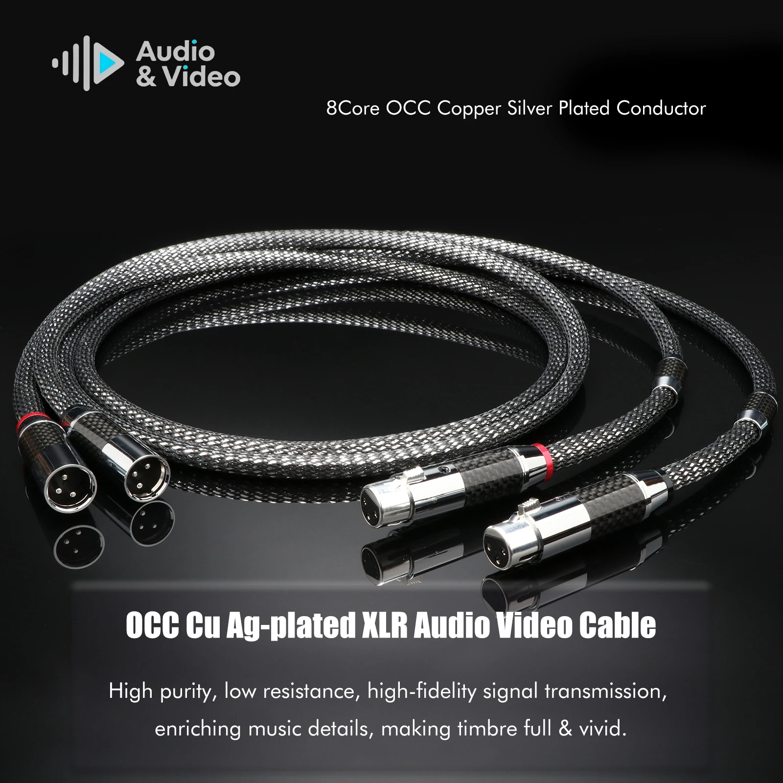 occ-silver-plated-xlr-cable-ptfe-interconnects-rca-singnal-wire-rca-to-xlr-balance-cable-for-amplifier-cd-player