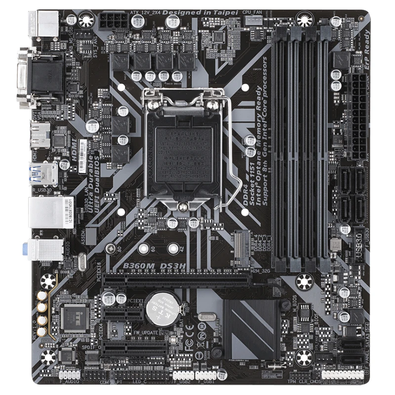 LGA1151 motherboards Gigabyte GA B360M DS3H original LGA 1151 DDR4 64GB B360 desktop computer motherboards