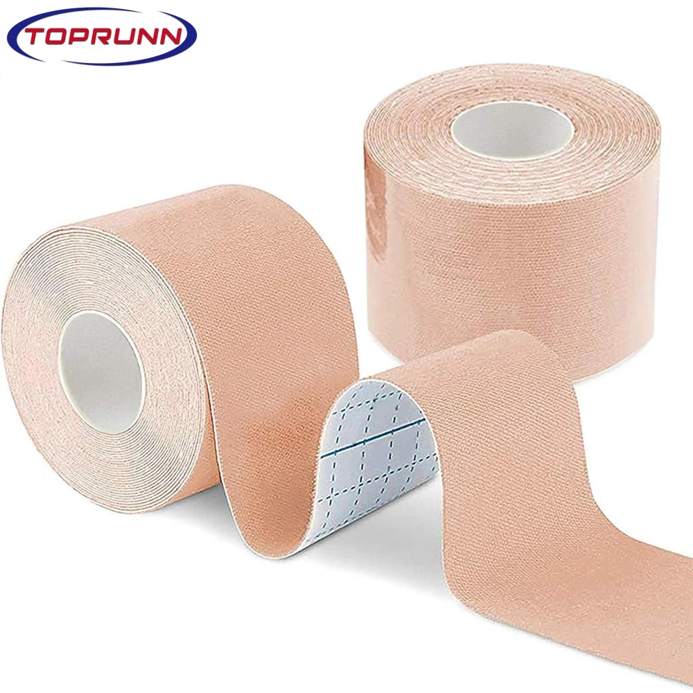 

1 Roll Kinesiology Tape 5cm x 5m,Elastic Premium Athletic Tape,Uncut Tape Hypoallergenic and Waterproof for Muscle Pain Relief