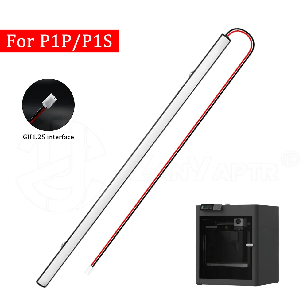 Für Bambu Lab X1/P1 LED-Licht Verbesserte Lichtleiste Hochhelle Beleuchtung Magnetische Installation für P1S X1C 3D-Drucker-Teile