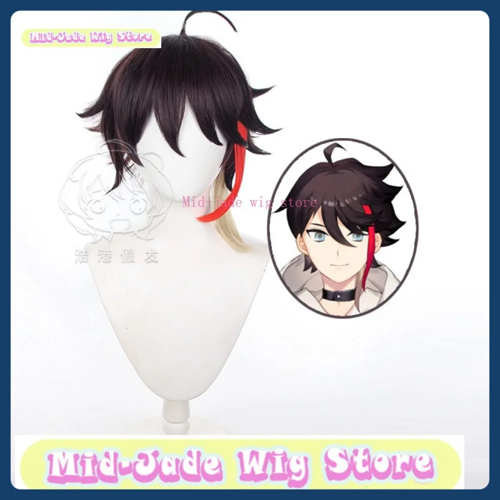 

Mid-jade Wig Store Sasaki Akina Cosplay Wig Anime Game Role-playing Costume Halloween Costume Props Synthetic Hair