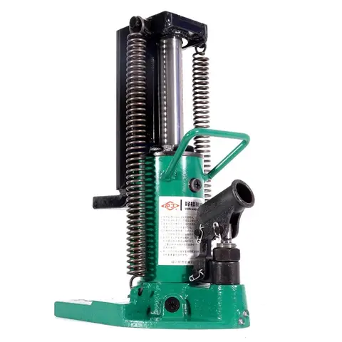 클로 유형 유압 잭 알루미늄 필름 수직 Duckbill 스팬 고정 트랙 리프팅 기계 5 톤