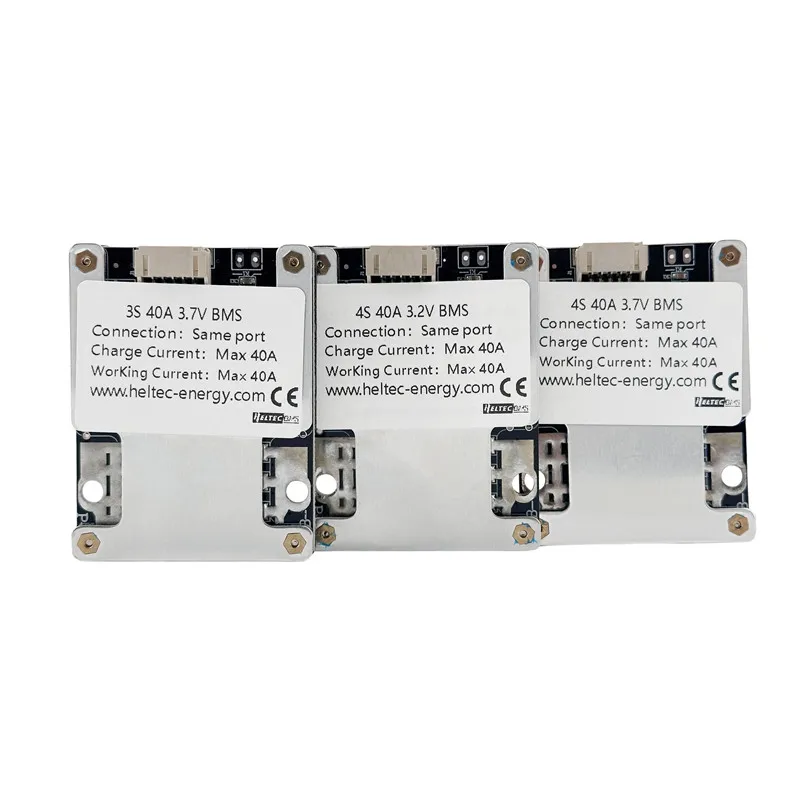 12V BMS 40A 80A 120A 3S Li-Ion 4S LiFePO4 Lithium-Batterieschutzplatine 18650 BMS mit Balancer für Motor, Energiespeicher, Lampe – Detail 4