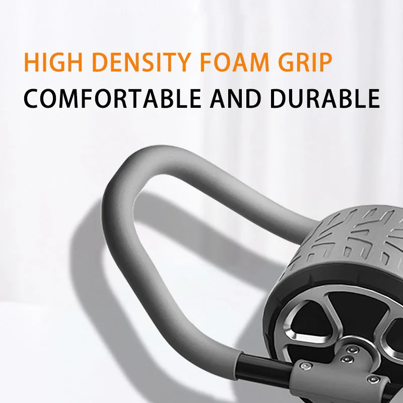 2024 New Design Home Fitness Abdominal Roller PP Rebound Elbow Support AB Wheels roller with Kneeling Pad