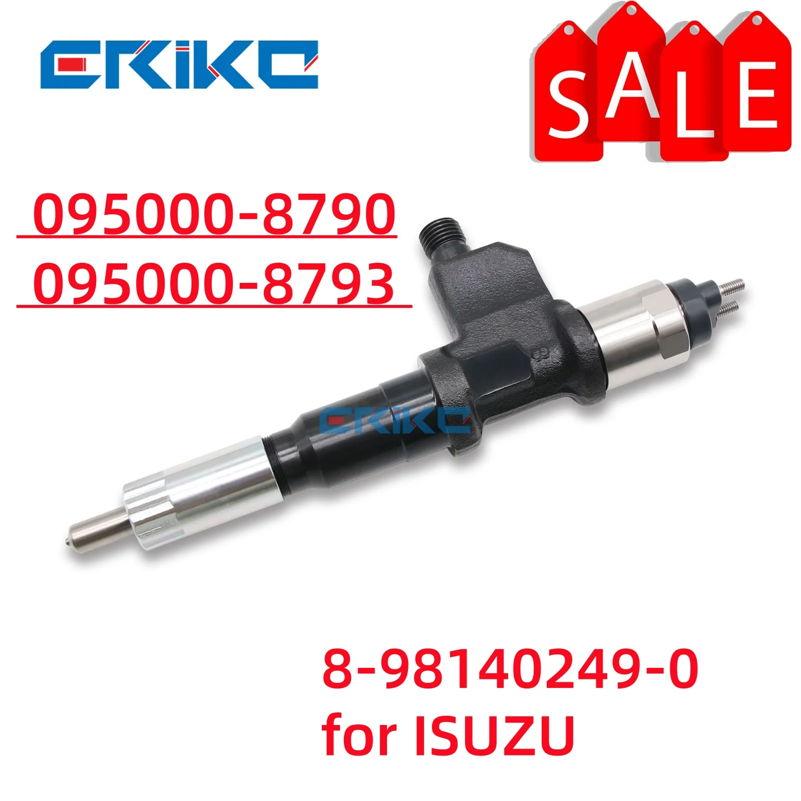 095000-8790  6UZ1 COMMON RAIL FUEL INJECTOR 095000-8790 095000-8793 095000-8792 8-98140249-3 FOR ISUZU INJECTOR ASSY 8981402493