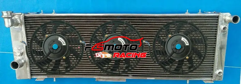 For Jeep Cherokee XJ 4.0L Right Hand Drive Aluminum Radiator+fan 1994-2001 95 96 97 98 99 00 01 1995 1996 1997 1998 1999 2000