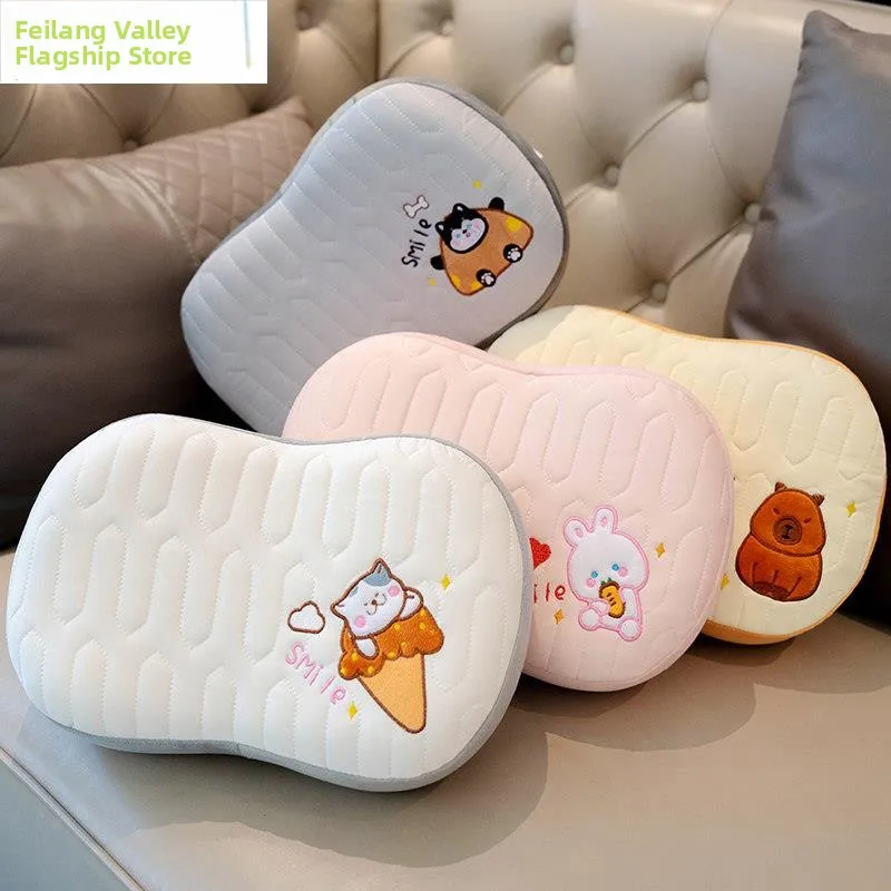 memory-foam-cooling-pillow-core-neck-support-sleep-aid-home-use-single-person-pillow-children-nap-neck-protection-summer