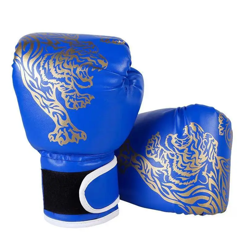 Boxhandschuhe, atmungsaktiv, PU-Leder, Kampfhandschuhe, Kinder, Boxtraining, Kickboxen, Handschuhe für Fitnessstudio, drinnen und draußen, Sport