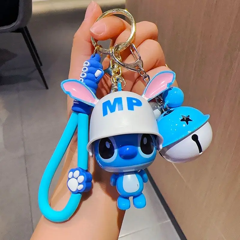 은하수 애완동물 열쇠고리 모자 착용 손발 움직이는 작은 종 세트 만화 배낭 참 장식품 어린이 선물용