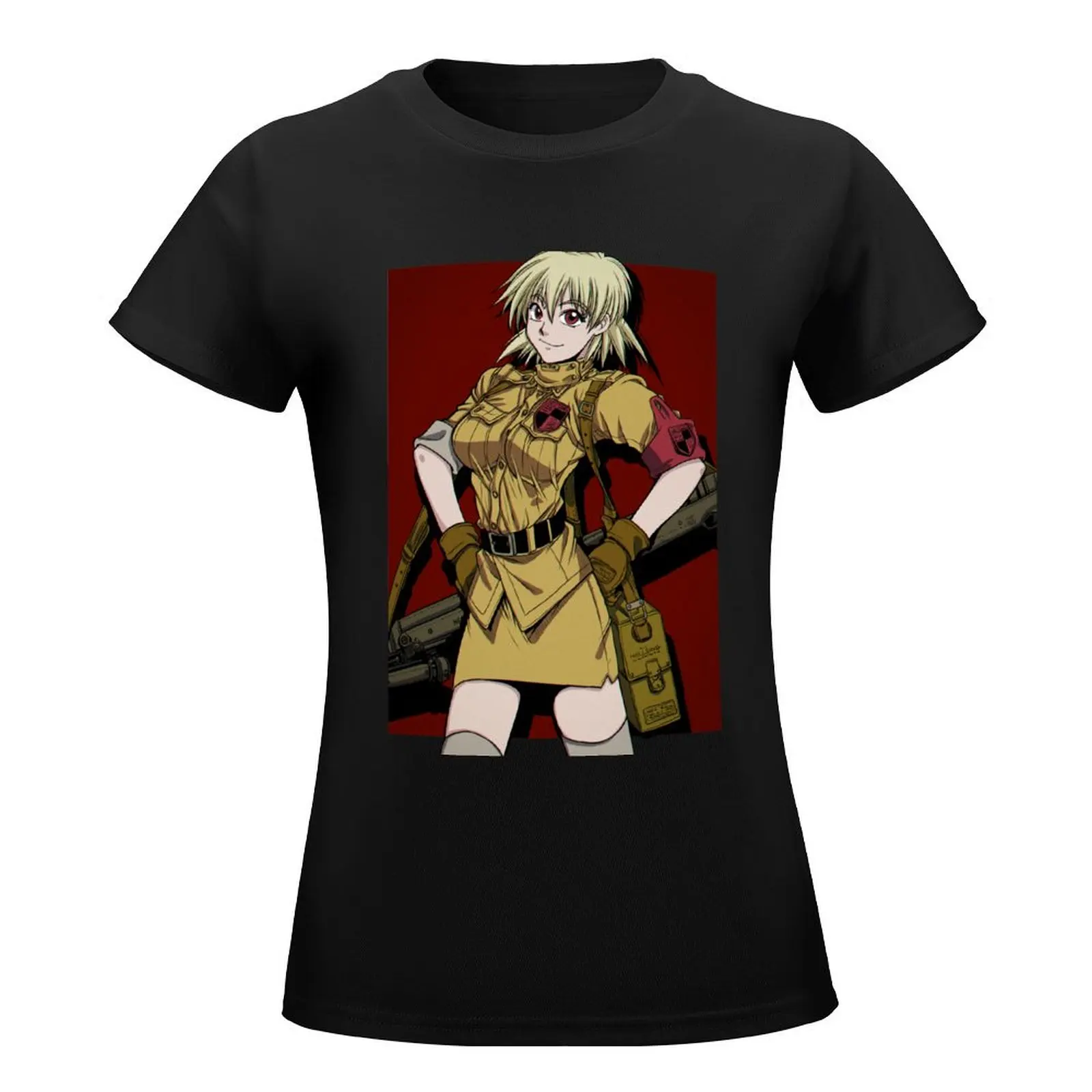 Seras Victoria T-Shirt anime heavyweights Woman clothes