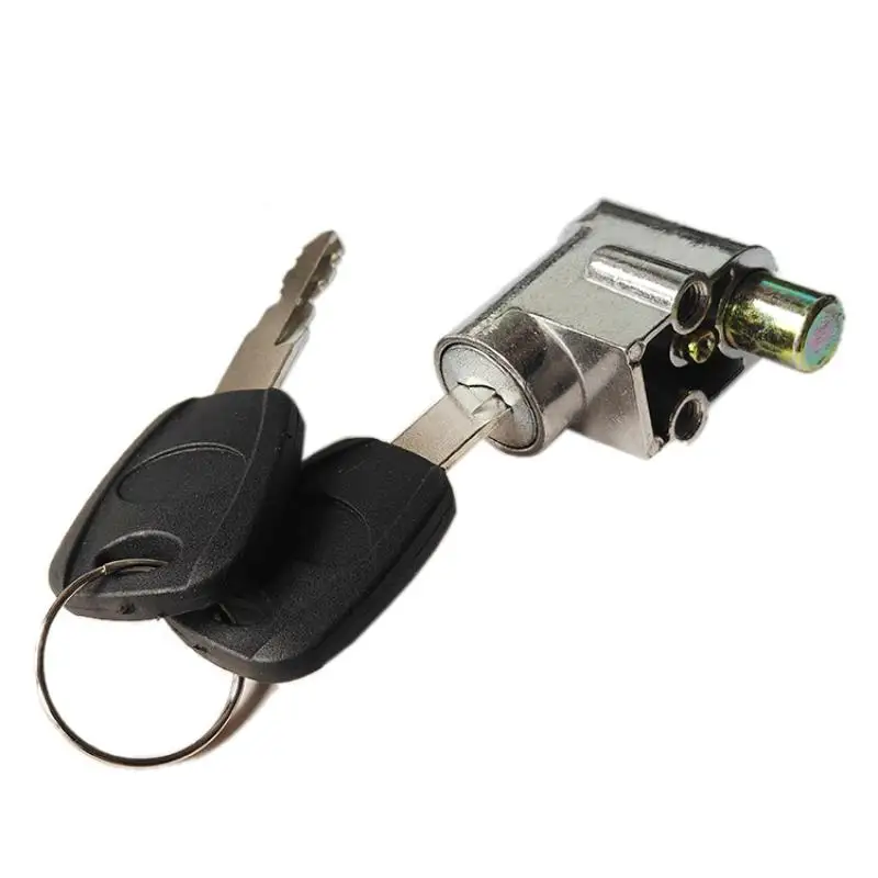 

1 Set Battery Safety Pack Box Lock With 2 Key Ignition Lock Battery Pack Box Lock For Motorcycle Electric Bike Scooter E-Bike
