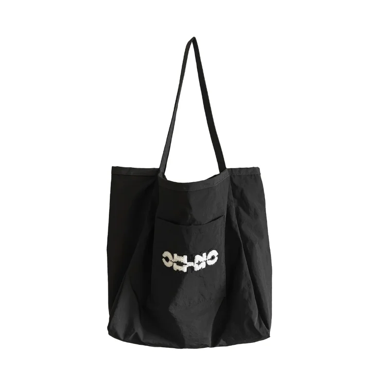 

Canvas Tote Bag Women Canvas Reusable Folding Portable Simple Casual Daily Outdoor Travel Shopping Shoulder Handbag Purse